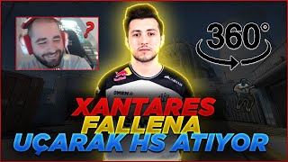 XANTARES FALLENA 360° UÇARAK HS ATIYOR [upl. by Nairad]