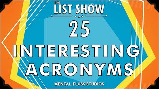 25 Acronyms amp Initialisms [upl. by Dabney934]