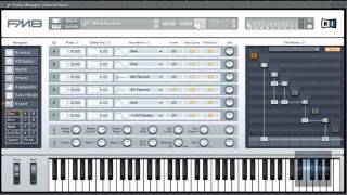 FM8 Tutorial 1 How to make a Growl Bass [upl. by Skricki]