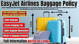 EasyJet Airlines Baggage Policy [upl. by Llehsyt]