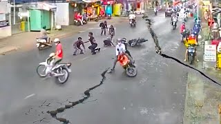 10 Most Unbelievable Earthquakes Caught on Camera [upl. by Resneps958]