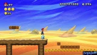 New Super Mario Bros U  Run for It Superstar Road 2 [upl. by Hersh245]