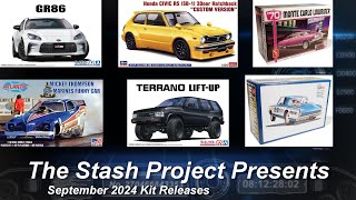 The Stash Project  September 2024 Model Kit Releases [upl. by Des570]