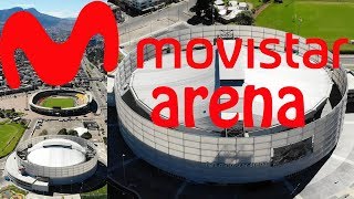 Movistar Arena Bogotá  Drone [upl. by Gnek600]