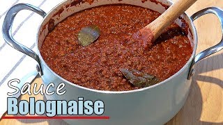 Sauce Bolognaise Recette Facile la meilleure [upl. by Ahseket]