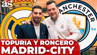 ILIA TOPURIA y RONCERO y el REAL MADRID  MANCHESTER CITY del SORTEO de CHAMPIONS [upl. by Naxor]