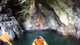 20151205 DMR Cueva bufador castillo Peñiscola  corto [upl. by Ennire]