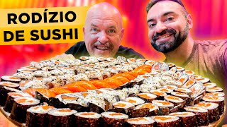 Falindo o RODÍZIO de SUSHI Feat NotoriousBOB [upl. by Engle]