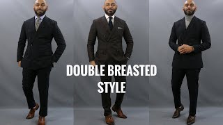 How To Wear A Double Breasted Suit6 Top Dos amp Donts Of Wearing A Double Breasted Suit [upl. by Idnam]