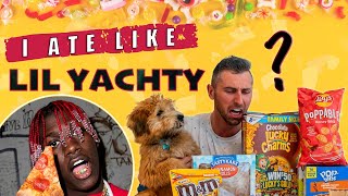 I tried Lil Yachtys TERRIBLE DIET MOST UNHEALTHY FOODS IN THE WORLD [upl. by Miyasawa]