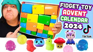 Unbox ALL SQUISHY Advent Calendar 2024 By Viral Tiktoker [upl. by Nedroj]