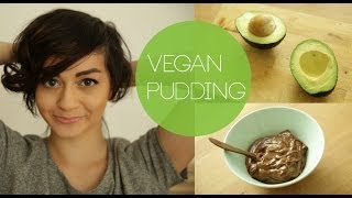 Gesund naschen Veganer Schokopudding mit Avocado [upl. by Durham]