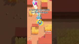 Torreta da Jessie no time inimigo brawlstars fyp engraçado [upl. by Ellenrad]