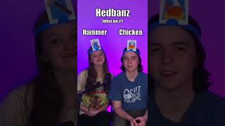 THIS IS SO FUN Hedbanz Guess What You Are Game Challenge [upl. by Naej696]