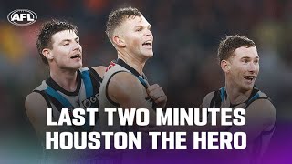 Last Two Minutes  Essendon v Port Adelaide  Round 16 2023 [upl. by Eittod500]