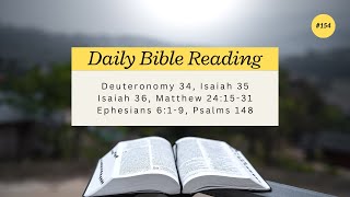 Day 154 Daily Bible Reading [upl. by Suivatna347]