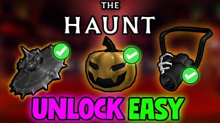 How To Get ALL DAY 3 ITEMS IN THE HAUNT ROBLOX THE HAUNT EVENT [upl. by Goldfarb]