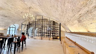 Château HautBrion at La Cave du Château WINE TASTING REVIEW  PessacLéognan Bordeaux France 🇫🇷 [upl. by Pickford463]