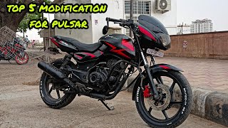 Top 5 modification for pulsar1505 attractive modification for pulsar [upl. by Keram]