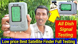 Best New Satellite Finder low price Unboxing amp Review Full Dish Signal Setting  all dish info [upl. by Esylla]