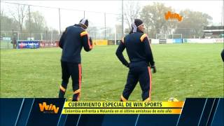 Rueda de prensa José Pékerman previa al amistoso de la Selección Colombia contra Holanda [upl. by Aihsoem451]