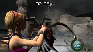 Re4 Juliet Starling vs Krauser PC MOD Lollipop Chainsaw HD 720p [upl. by Emrich]