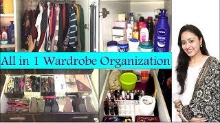 Wardrobe Organization  Clothes Organization Ideas amp Tips  How To Organize A Multi Purpose Wardrobe [upl. by Sokcin737]