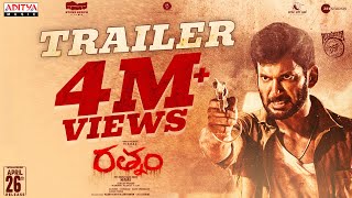 Rathnam Trailer Telugu  Vishal Priya Bhavani Shankar  Hari  Devi Sri Prasad [upl. by Zanze]