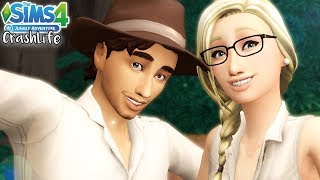 OUR JUNGLE ADVENTURE 🐍 Pt 1  The Sims 4 CrashLife  Ep 7 [upl. by Ewart]