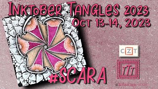 Discovering SCARA  INKTOBER Tangles 2023  Day 15 [upl. by Anomas]