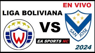 🔴Wilstermann vs San Jose de Oruro en vivo  Liga Apertura Bolivia [upl. by Bernardo]