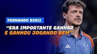 🦊🎙️ ENTREVISTA  Fernando Diniz  Cruzeiro 2 x 1 Criciúma [upl. by Malha]