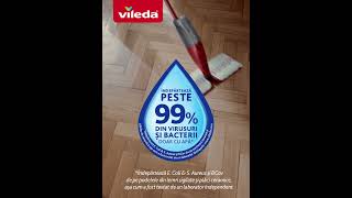 Vileda Mop 1 2 Spray Max [upl. by Atillertse]