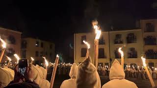 Entrada del Cristo de la Buena Muerte en Santa Lucía Semana Santa de Zamora 2024 [upl. by Gnilrac]