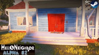 Hello Neighbor Alpha 2  Gameplay [upl. by Drageruaeb]