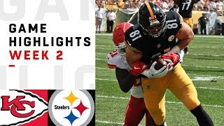 Chiefs vs Steelers Week 2 Highlights  NFL 2018 [upl. by Curtice]