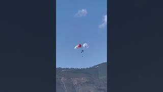 Two gliders collided in mid air in leshan But they were all calm and returned safely [upl. by Nerin26]