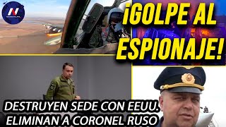 ¡Golpe a espionaje ucraniano Le destruyen sede con EEUU estaban oficiales Eliminan a coronel ruso [upl. by Corotto]