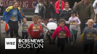 Martin Richard Foundations holds annual run in Bostons Seaport [upl. by Philippine]