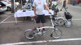 Brompton DemonstratorTitanium 2speed Folding Bike [upl. by Ly]