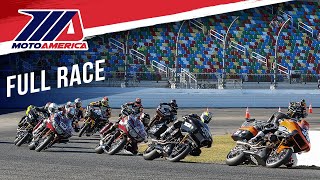 MotoAmerica Mission King of the Baggers Race 2 at Daytona 2023 [upl. by Drobman]