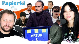 Nowy rząd Morawieckiego Patostreamer zatrzymany rekord 1z10  PAPIERKI 91 [upl. by Varien672]