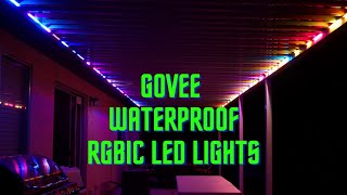 Govee 328FT Waterproof RGBIC LED Lighting Unboxing and Scenes Demo [upl. by Noiek471]