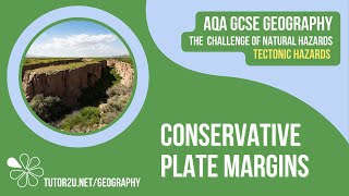 Conservative Plate Margins  AQA GCSE Geography  Tectonic Hazards 7 [upl. by Martelle456]