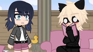 Chat noir found marinette’s diary  au  mlb gacha [upl. by Mackenzie814]