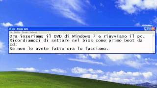 Tutorial Come installare Windows 7 sul proprio pc [upl. by Haneeja903]