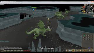 Runescape  Crimson Charms Waterfiends Safe Spot Ranging Guide [upl. by Nollat461]