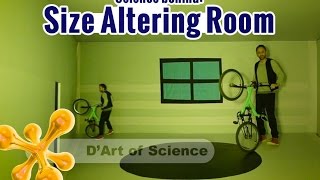 AMES ROOM Illusion  REVEALED  dArtofScience [upl. by Einre]