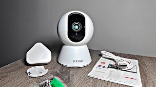 Kerui HD 1080p Wifi Smart IP Camera Review [upl. by Nielsen793]