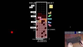 Tetra Legends  26 Combo Downstack  Pro Survival [upl. by Alomeda421]